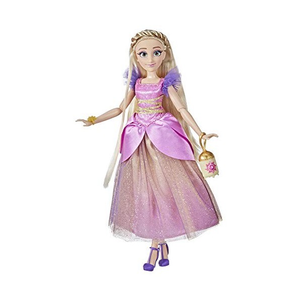 Disney Princesses - Poupee Mannequin Série Style Raiponce - 30 cm