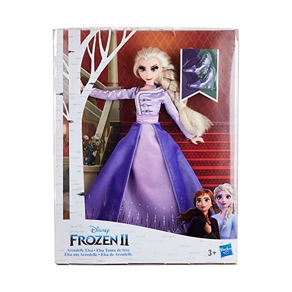 Disney Frozen- Arendelle Elsa Fashion Disney Poupées, E6844Es0, Multicolore Exclusivité sur Amazon