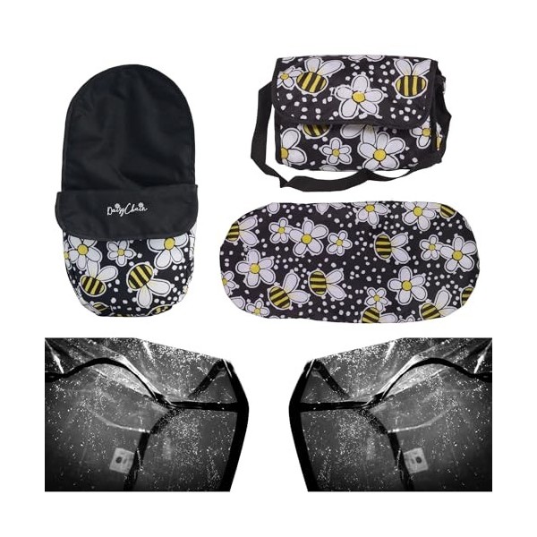 Daisy Chain Pack daccessoires - Landau pour poupées Pinnacle Bumblebee 