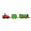 Thomas & Friends Fisher-Price Henry with Winston and Sir Topham Hatt, Motorized Toy Train for Preschool Kids 3+