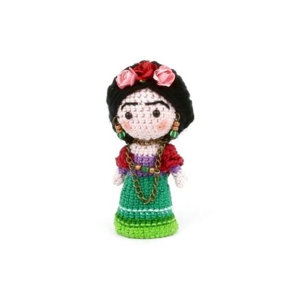 Poupée mexicaine traditionnelle Amigurumi, poupée au crochet faite à la main, idéale pour les cadeaux