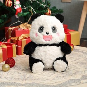 NUOBESTY Peluche Panda Oreiller Animaux Animal en Peluche Doux Cerf en Peluche Poupée danimaux en Peluche Géant Jouet De Pou