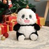 NUOBESTY Peluche Panda Oreiller Animaux Animal en Peluche Doux Cerf en Peluche Poupée danimaux en Peluche Géant Jouet De Pou