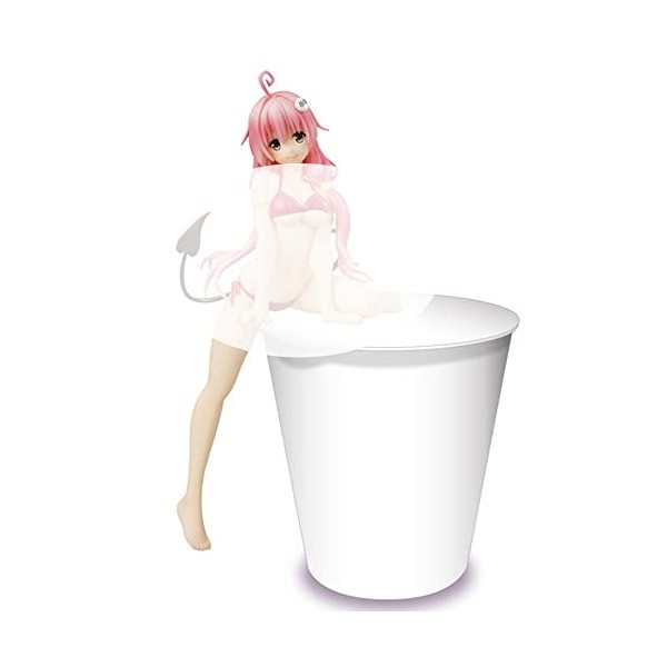 PIELUS Figurine Ecchi Bouchon de Nouilles pour LOVEru Darkness -Lala Satalin Deviluke- Figure danime Fille Statue Jouet Déco