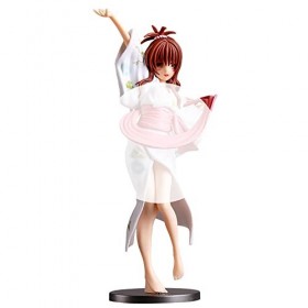 PIELUS Figurine Ecchi pour LOVEru Darkness -Yuuki Mikan- 1/8 Yukata Ver. Figure danime Fille Statue Jouet Vêtements Amovible