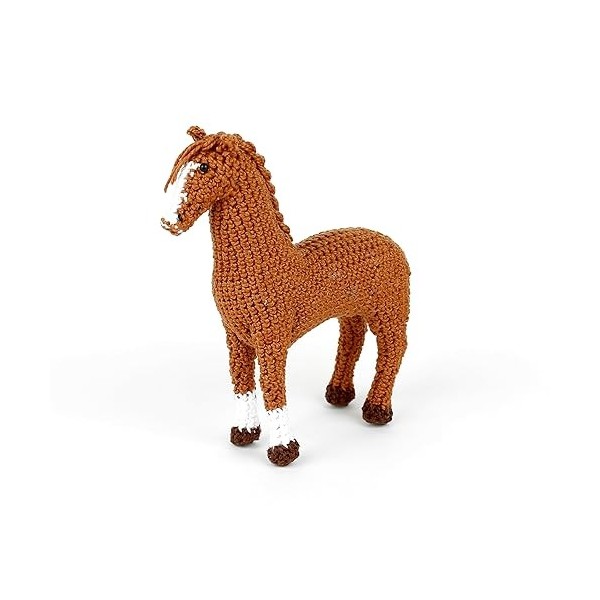 Cheval Amigurumi, poupée au crochet faite à la main, idéale pour les cadeaux