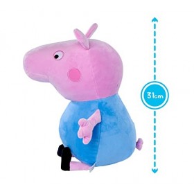 NICOTOY- Peppa Pig Plush George, 31cm, 109261003, Multicolore, 0