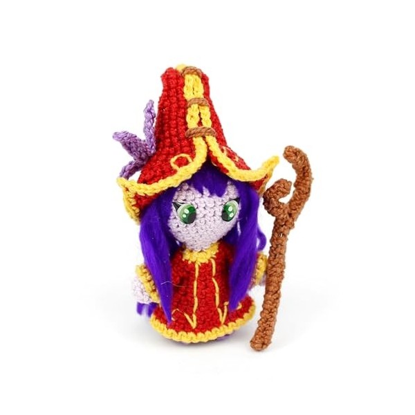 Lulu Amigurumi, poupée au crochet faite à la main, idéale pour les cadeaux