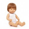 Miniland Baby Red Hair Boy 38 cm 31149