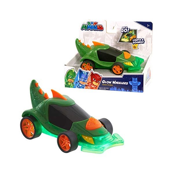 PJ Masks JP JPL95673 Glow Wheelers-Gekko