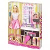 Mattel - Poupée Barbie avec Accessoires pour Cheveux