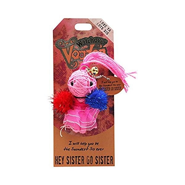 Watchover Voodoo Hey Sister Go Sister Poupée Porte-Bonheur