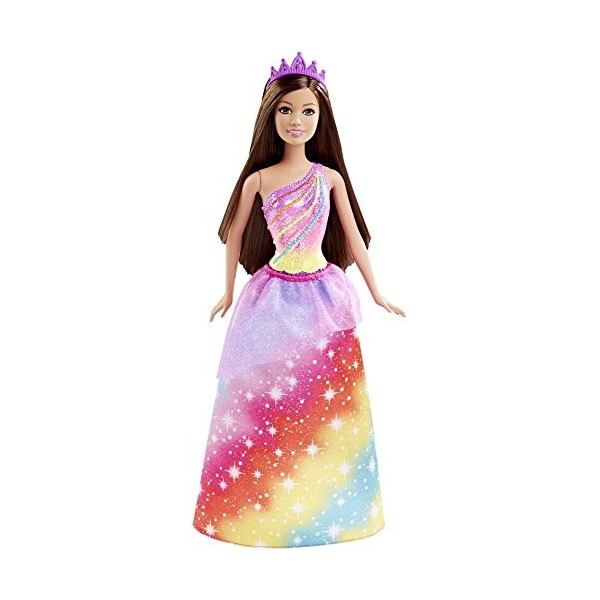 Barbie - DHM52 Princesse Arc en Ciel - Multicolore