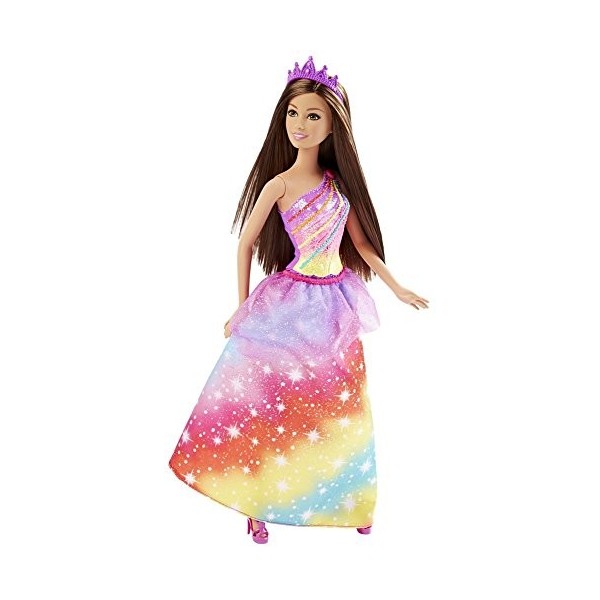 Barbie - DHM52 Princesse Arc en Ciel - Multicolore