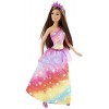 Barbie - DHM52 Princesse Arc en Ciel - Multicolore