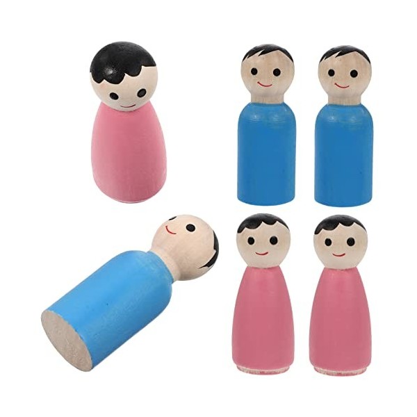 ibasenice 30 Pcs Manipulateurs pour Préscolaire Ornements pour Enfants Ornement pour Enfants Habiller Poupée Enfants Poupées 