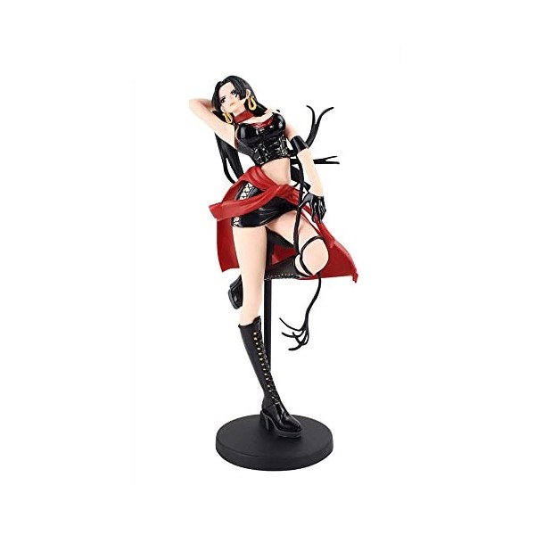 QDLONG Anime Figure One Piece Nico Robin 25cm/9.8inch Denim Jupe Jolie Belle Fille Action Figure Anime Modèle/Poupée/Statut C