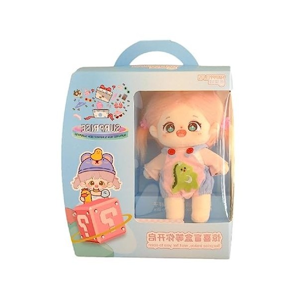 KieTeiiK 8 Coton Fille Poupée pour Enfants Déguisement Poupée en Peluche Reborns Poupée Coréenne Kpop Idole Poupée Adolescent