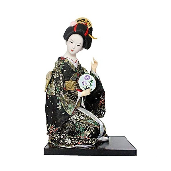 Japonais Kimono Geisha Poupée asiatique à collectionner Figurine Le restaurant Cadeau Artisanat Oriental Poupées De Soie Orie