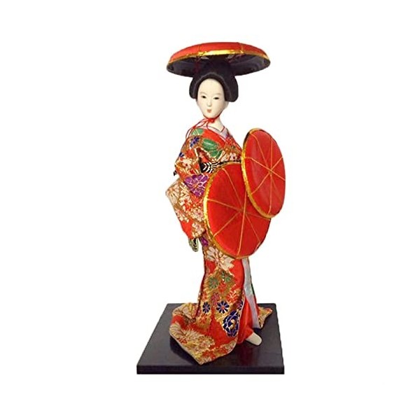 Japonais Kimono Geisha Poupée asiatique à collectionner Figurine Le restaurant Cadeau Artisanat Oriental Poupées De Soie Orie