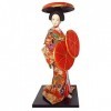 Japonais Kimono Geisha Poupée asiatique à collectionner Figurine Le restaurant Cadeau Artisanat Oriental Poupées De Soie Orie