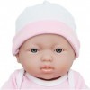 JC TOYS - Poupée La Newborn Nouveau-né 30 cm, en Vinyle Souple, Comprend 25 Accessoires, Rose, idéal pour Jouer, conçue en Es