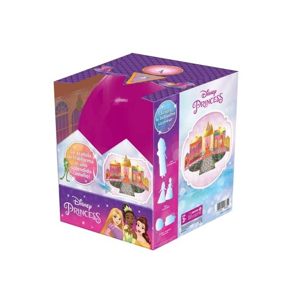 Disney Princess- Hasbro Box 2022 Surprises et boîte Qui se transforme en château, Multicolore
