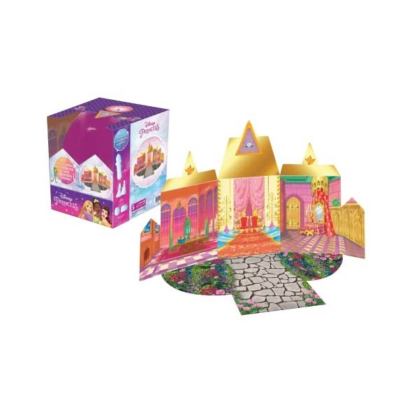 Disney Princess- Hasbro Box 2022 Surprises et boîte Qui se transforme en château, Multicolore