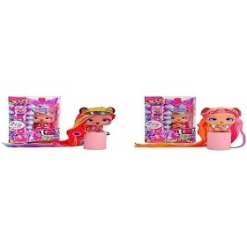 VIP PETS Bow Power Aurora + Shiara S6 | Poupée Chien à Collectionner avec Un Look Urbain et des Cheveux Longs de 30 cm à peig