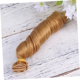 Toyvian 10 Pcs Cheveux Poupée Volume Outil De Cheveux Bouclés Perruque De Cheveux Humains Bouclés Perruques Extensions De Che