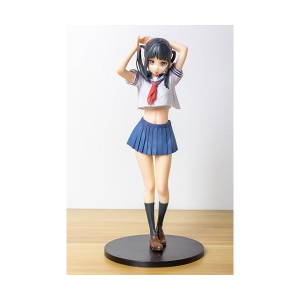 ForGue Figurine Anime Fille Figurine Hentai Figurine Ecchi Original -Sailor Fuku No Mannaka- Vêtements Amovibles Jouet de Sta