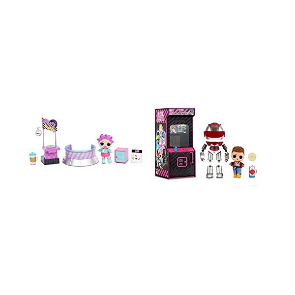 LOL Surprise Poupées collectionnables pour Filles - avec 10 Surprises et Accessoires - Roller Sk8er - Mobilier Series 3+ LOL 