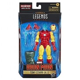 SHANG CHI Hasbro Marvel Legends Series, Figurine Tony Stark A.I. de 15&nbsp;cm à Collectionner, à partir de 4 Ans Multicolore
