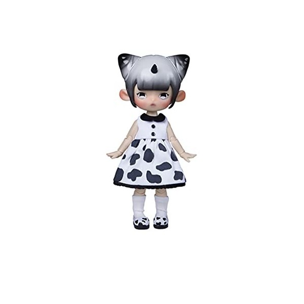 XiDonDon Poupée avec Accessoires de vêtements 1/12 poupées BJD Figurines daction Mignonnes à Collectionner Cadeau dannivers