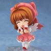 BRUGUI Statue de personnage danime version Q – Kinomoto Sakura – Cardcaptor Sakura – articulations mobiles, poupée faciale i