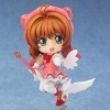 BRUGUI Statue de personnage danime version Q – Kinomoto Sakura – Cardcaptor Sakura – articulations mobiles, poupée faciale i