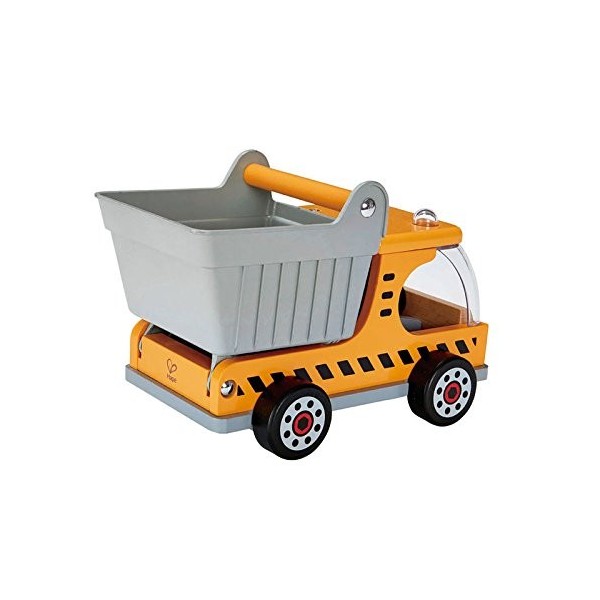 Hape Wooden Dumper Truck for In- and Outdoor Play Ages 3+ 