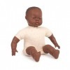 Miniland Miniland31063 40 cm Unisexe Chauve Africain Baby Doll sans sous-vêtements