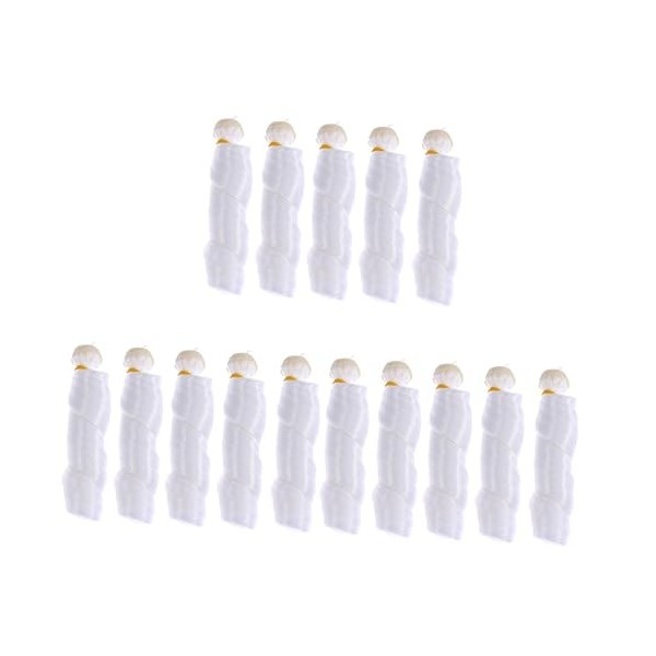 ibasenice 10 Pièces Perruque De Poupée Bricolage Trames De Cheveux De Poupée pour Bricolage Poupées Fabrication De Perruque P