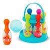 B. Toys- Jeu de Bowling avec Effets Lumineux-pour Enfants à partir de 2 Ans, BX1884C1Z, Multicolore