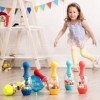 B. Toys- Jeu de Bowling avec Effets Lumineux-pour Enfants à partir de 2 Ans, BX1884C1Z, Multicolore