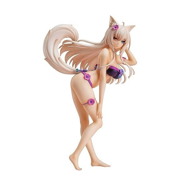 NEWLIA Figure Ecchi Fille Figurine danime -Azuki et Noix de Coco- 1/12 Maillot de Bain Ver. Anime à Collectionner/modèle de 