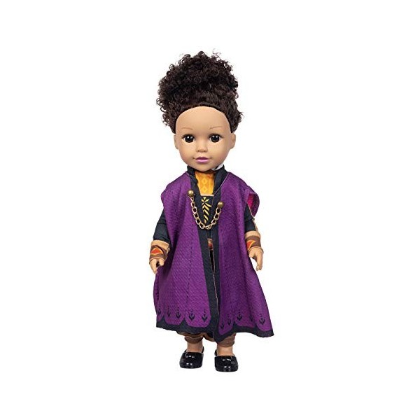 Jeu De Vocabulaire Baby Simulation Doll Cheveux bouclés Mignon Mignon 35CM Jouet bouclé poupée Cheveux éducation Peinture Doi