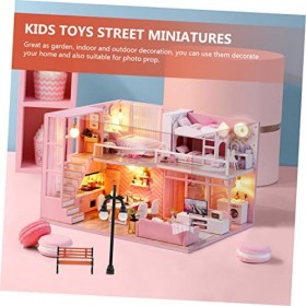 ibasenice 30 Pcs Chaise De Bureau Bonsaï Enfants Table De Chemin De Fer Paysage Micro Miniatures Modèle Résine Faveurs De Jar