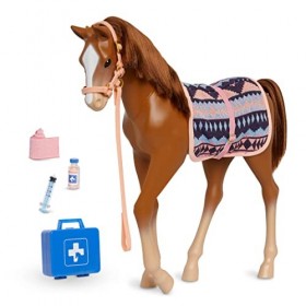 Our Generation -BD38157Z - Poulain 30 cm - chestnut