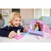 Barbie Princess Adventure coffret Histoire du Soir avec mini-poupée Chelsea rousse, 2 figurines animaux et accessoires, jouet