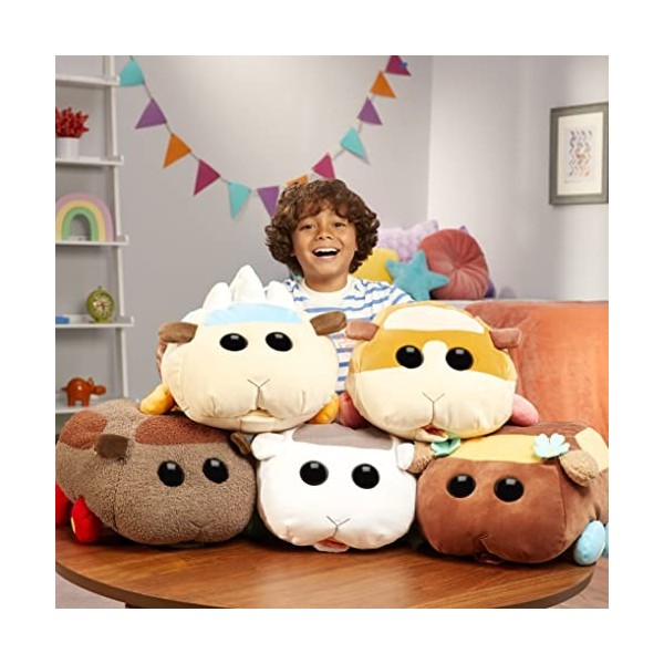 Pui Pui Molcar Grande Peluche - ABBEY - Animal Fourré & Très Doux de 41cm - Pour les Collectionneurs, Garçons & Filles, 3 ans