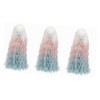 VILLCASE Perruque Rose Poupée Bjd Perruques Bouclées Perruques De Remplacement Poupées Cheveux De Poupée en Fibres Synthétiqu