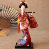 Poupée Geisha Japonaise Kimono Humanoïde Poupée Décoration Maison Cadeau Restaurant Cuisine Décoration Couleur : J 