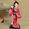 Poupée Geisha Japonaise Kimono Humanoïde Poupée Décoration Maison Cadeau Restaurant Cuisine Décoration Couleur : J 